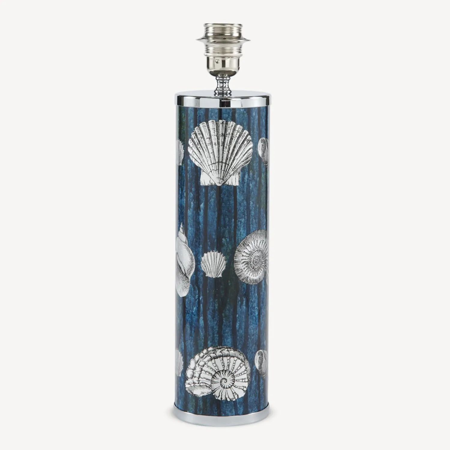 Lamps And Lampshades<Fornasetti Lamp Giro Di Conchiglie Silver/Blue