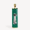Lamps And Lampshades<Fornasetti Lamp Serratura Su Malachite Green/White/Black