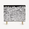 Magazine Racks<Fornasetti Magazine Rack Gerusalemme White/Black