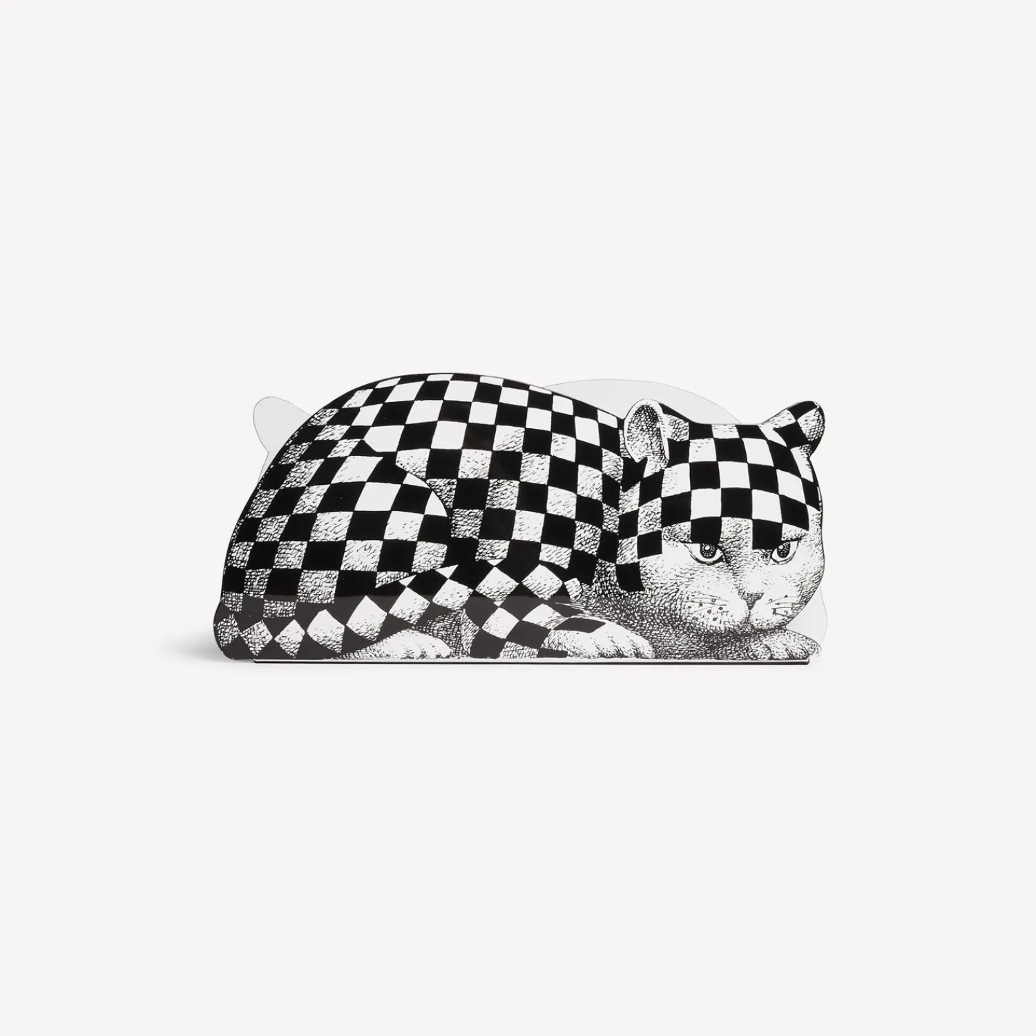 Magazine Racks<Fornasetti Magazine Rack High Fidelity White/Black