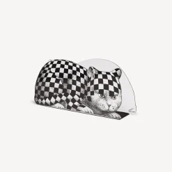 Magazine Racks<Fornasetti Magazine Rack High Fidelity White/Black