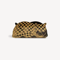 Magazine Racks<Fornasetti Magazine Rack High Fidelity Gold/Black