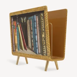Magazine Racks<Fornasetti Magazine Rack Libri Multicolour