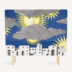 Magazine Racks<Fornasetti Magazine Rack Sole Di Capri Multicolour