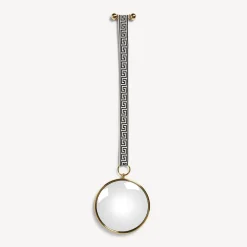 Design Mirrors<Fornasetti Magic Convex Mirror With Ribbon Brass/White/Black