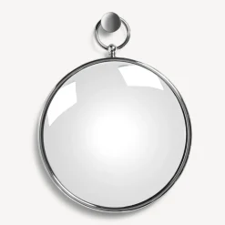Design Mirrors<Fornasetti Magic Convex Mirror With Ring Silver
