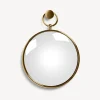 Design Mirrors<Fornasetti Magic Convex Mirror With Ring Brass