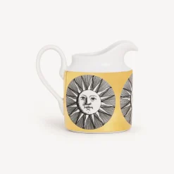 Tea And Coffee Sets<Fornasetti Milk Jug Soli White/Black