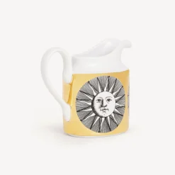 Tea And Coffee Sets<Fornasetti Milk Jug Soli White/Black