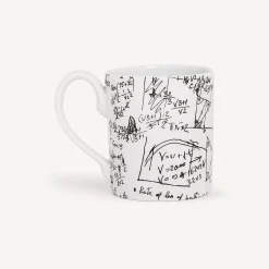 Tea And Coffee Sets<Fornasetti Mug Alta Matematica White/Black