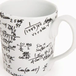 Tea And Coffee Sets<Fornasetti Mug Alta Matematica White/Black