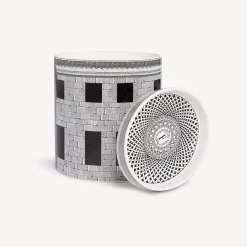 Scented Candles<Fornasetti Nel Mentre Large Scented Candle - Architettura Decor - Immaginazione Fragrance White/Black