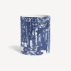 Scented Candles<Fornasetti Nel Mentre Large Scented Candle - Giardino Settecentesco Decor - Giardino Segreto Fragrance Blue/White