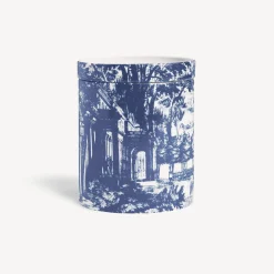 Scented Candles<Fornasetti Nel Mentre Large Scented Candle - Giardino Settecentesco Decor - Giardino Segreto Fragrance Blue/White