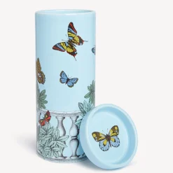 Scented Candles<Fornasetti Nel Mentre Set Of Three Scented Candles - Farfalle E Balaustra Decor - Giardino Segreto Fragrance Multicolour
