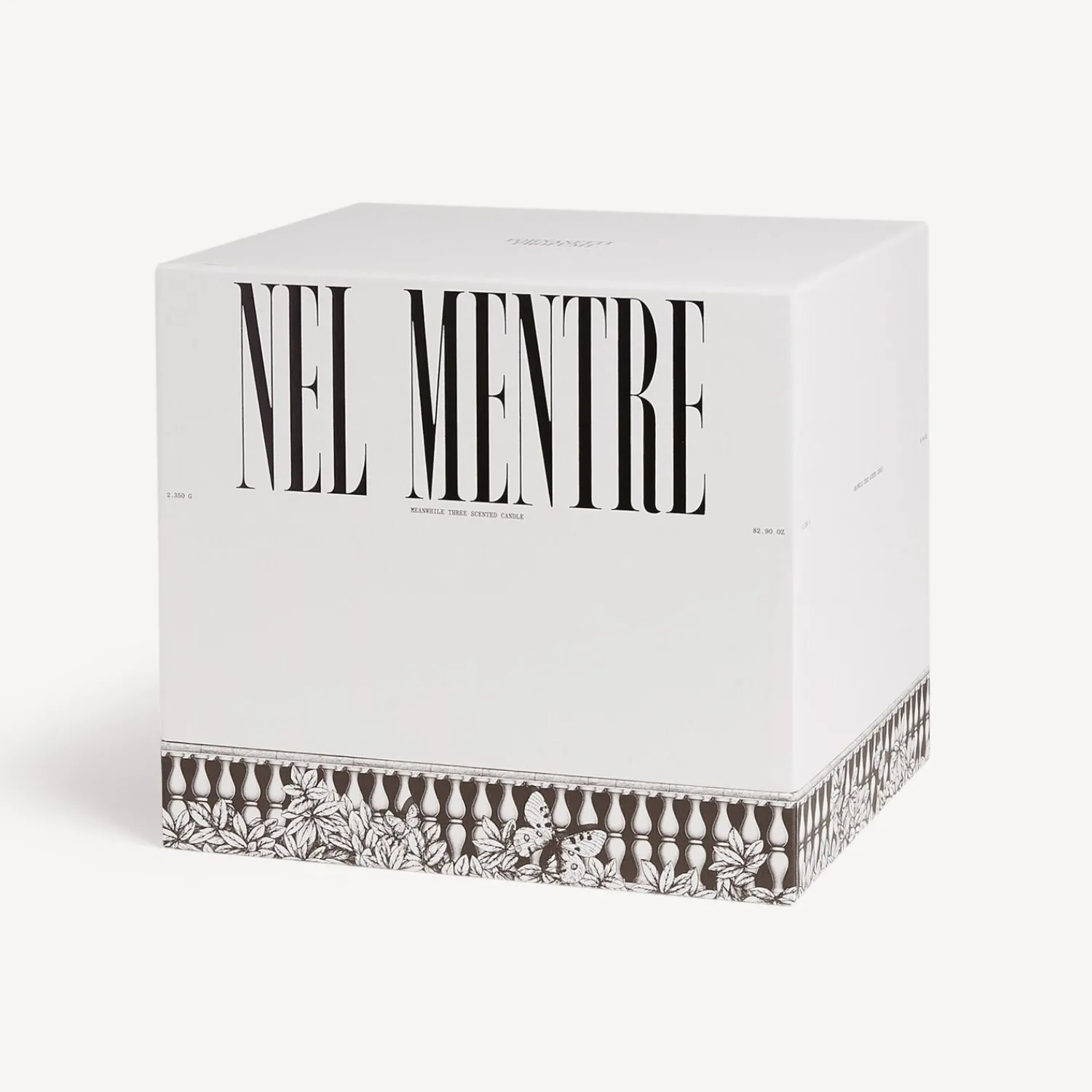 Scented Candles<Fornasetti Nel Mentre Set Of Three Scented Candles - Farfalle E Balaustra Decor - Giardino Segreto Fragrance Multicolour