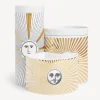 Scented Candles<Fornasetti Nel Mentre Set Of Three Scented Candles - Soli Decor - Immaginazione Fragrance White/Black/Gold