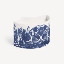 Scented Candles<Fornasetti Nel Mentre Set Of Three Scented Candles - Giardino Settecentesco Decor - Giardino Segreto Fragrance Blue/White