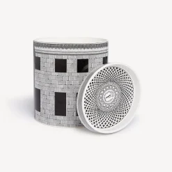 Scented Candles<Fornasetti Nel Mentre Set Of Three Scented Candles - Architettura Decor - Immaginazione Fragrance White/Black