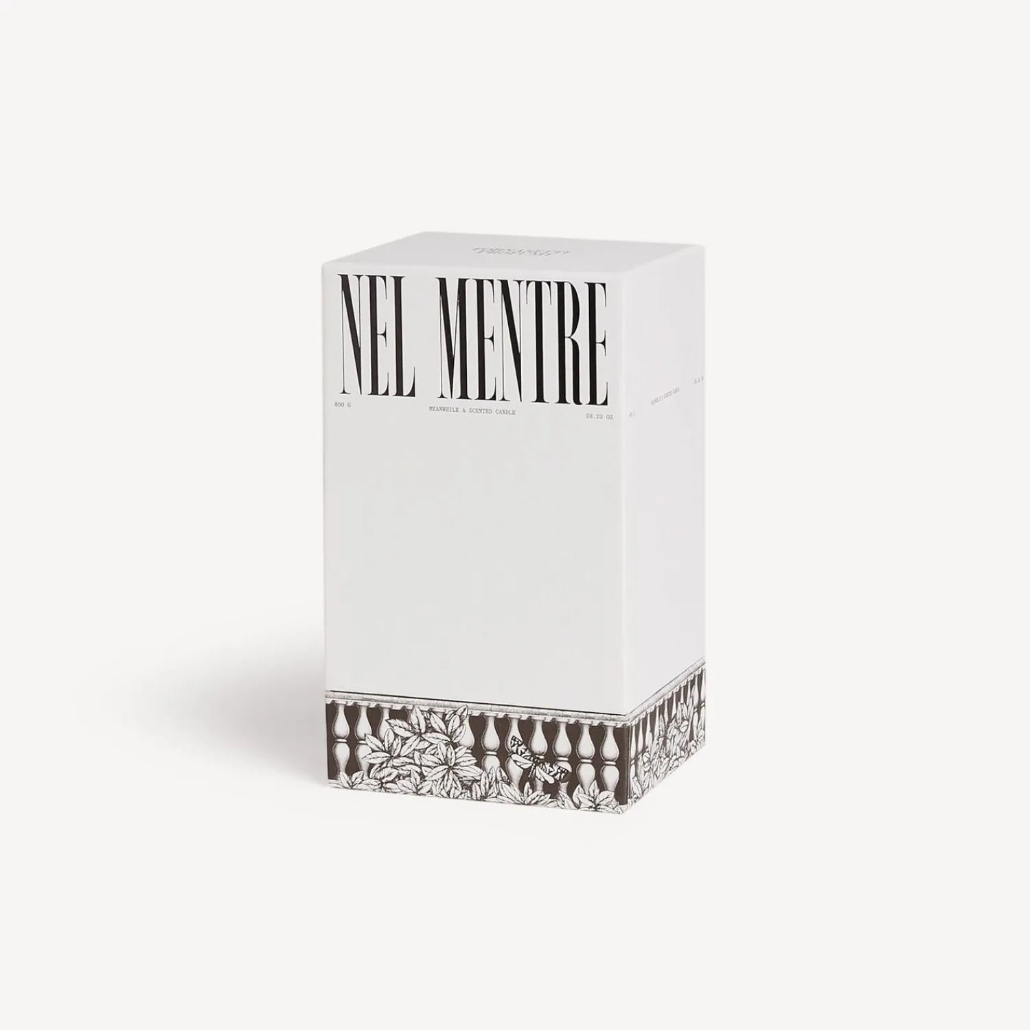 Scented Candles<Fornasetti Nel Mentre Tall Scented Candle - Farfalle E Balaustra Decor - Giardino Segreto Fragrance Multicolour