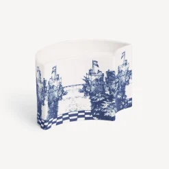 Scented Candles<Fornasetti Nel Mentre Vase Scented Candle - Giardino Settecentesco Decor - Giardino Segreto Fragrance Blue/White