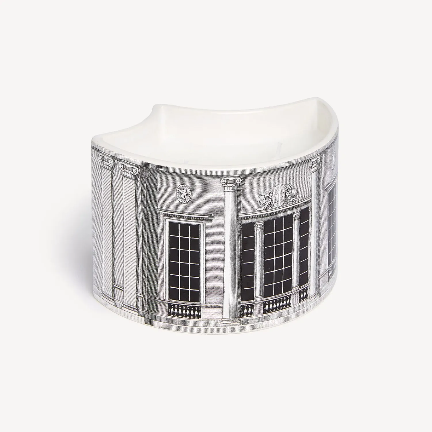 Scented Candles<Fornasetti Nel Mentre Vase Scented Candle - Architettura Decor - Immaginazione Fragrance White/Black