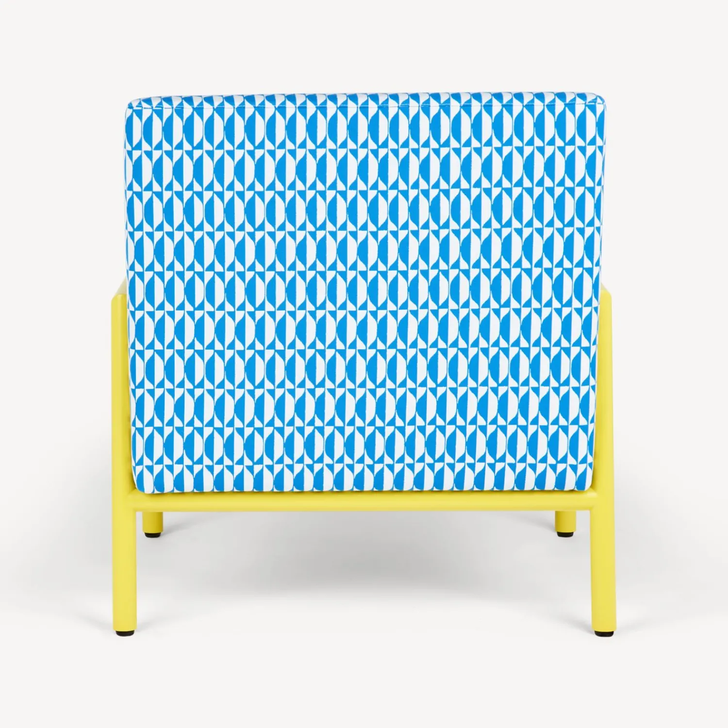 Living Rooms<Fornasetti Outdoor Armchair Losanghe Turquoise/White/Yellow