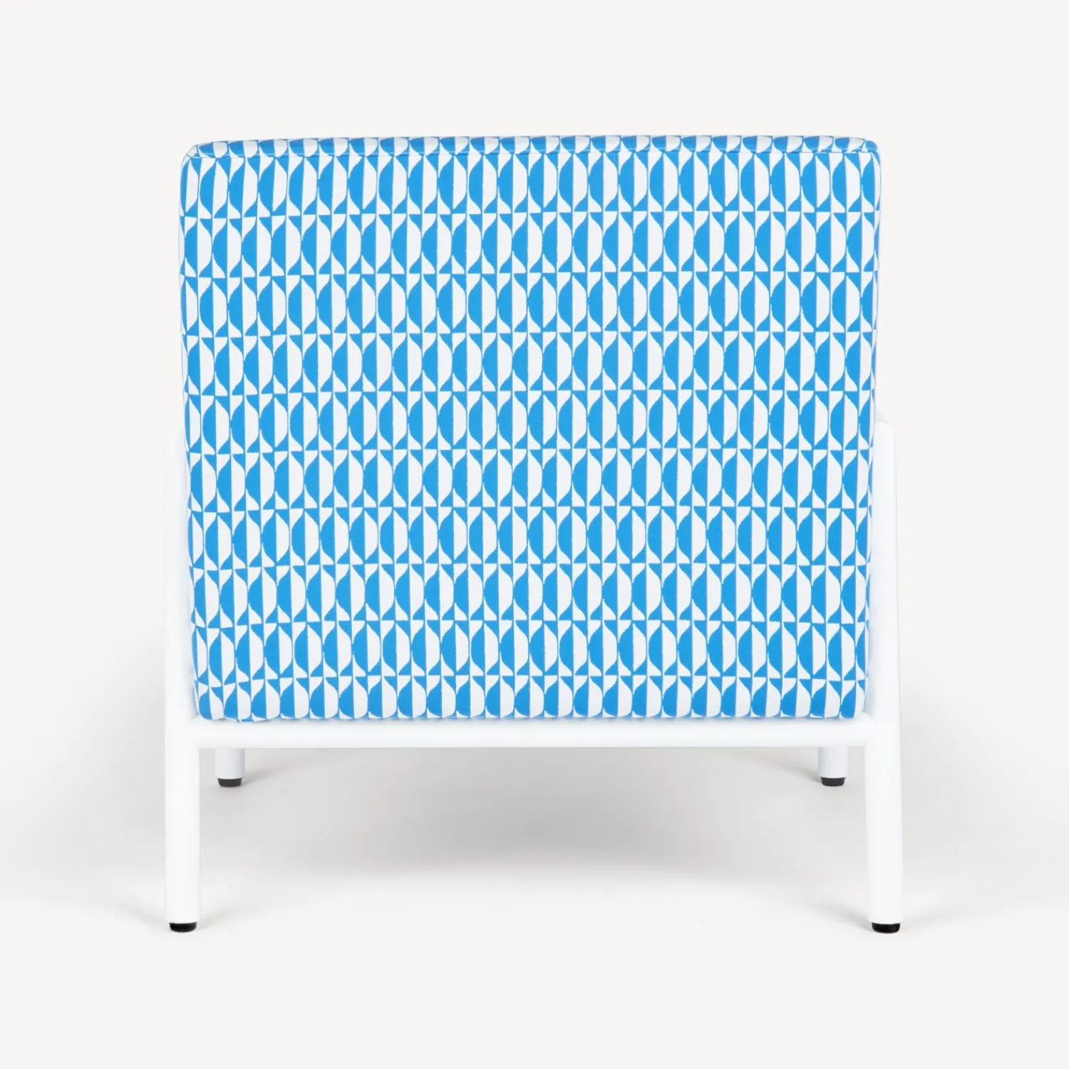 Living Rooms<Fornasetti Outdoor Armchair Losanghe Turquoise/White