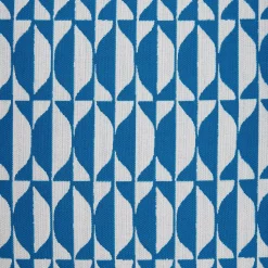 Cushions<Fornasetti Outdoor Cushion Losanghe Turquoise/White