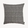 Cushions<Fornasetti Outdoor Cushion Losanghe White/Black