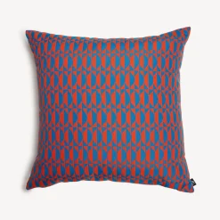 Cushions<Fornasetti Outdoor Cushion Losanghe Orange/Turquoise