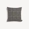Cushions<Fornasetti Outdoor Cushion Losanghe White/Black