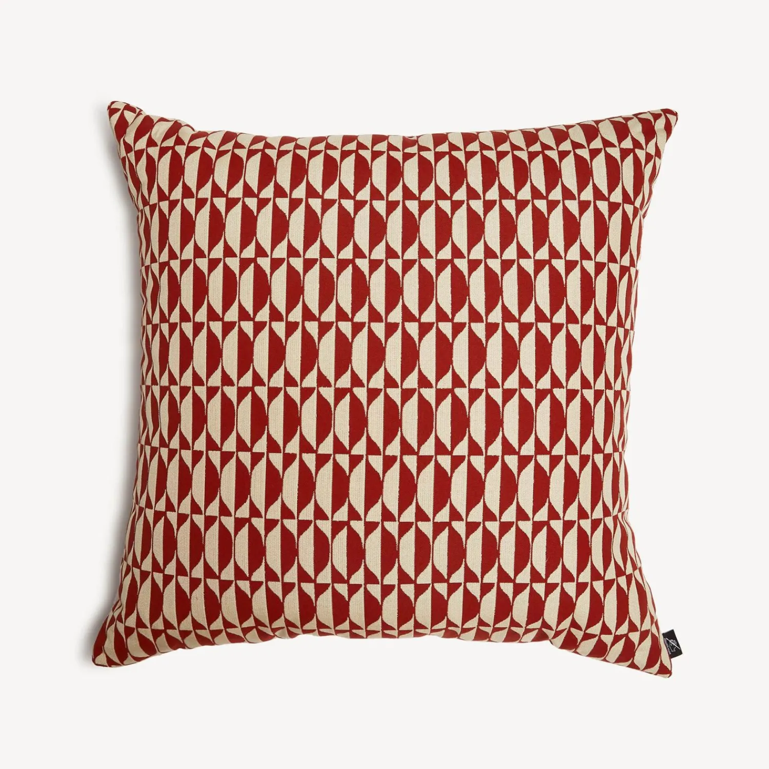Cushions<Fornasetti Outdoor Cushion Losanghe Rust/Ecru