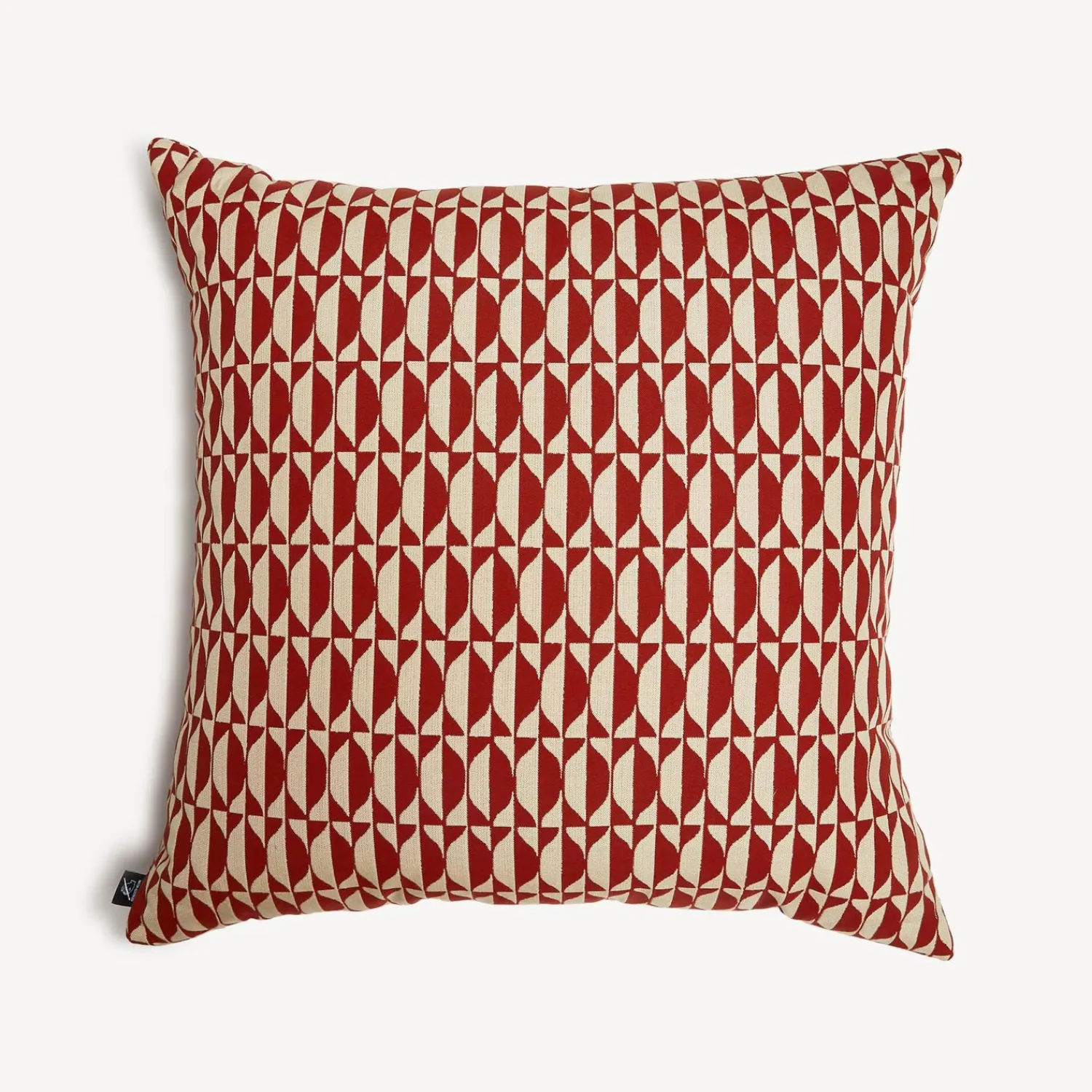 Cushions<Fornasetti Outdoor Cushion Losanghe Rust/Ecru