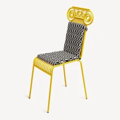 Outdoor Cushions<Fornasetti Outdoor Cushion Losanghe For Chair Capitellum White/Black