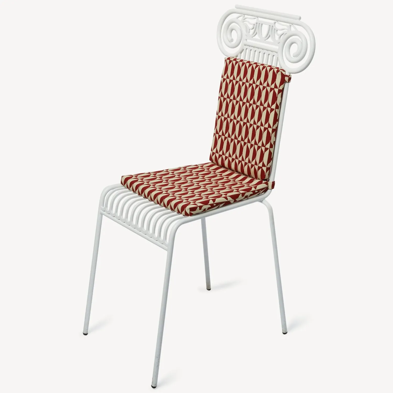 Outdoor Cushions<Fornasetti Outdoor Cushion Losanghe For Chair Capitellum Pink/Mattone