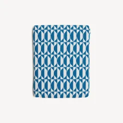 Outdoor Cushions<Fornasetti Outdoor Cushion Losanghe For Chair Capitellum Turquoise/White