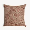Cushions<Fornasetti Outdoor Cushion Malachite Rust/Ecru