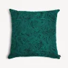 Cushions<Fornasetti Outdoor Cushion Malachite Green/Black
