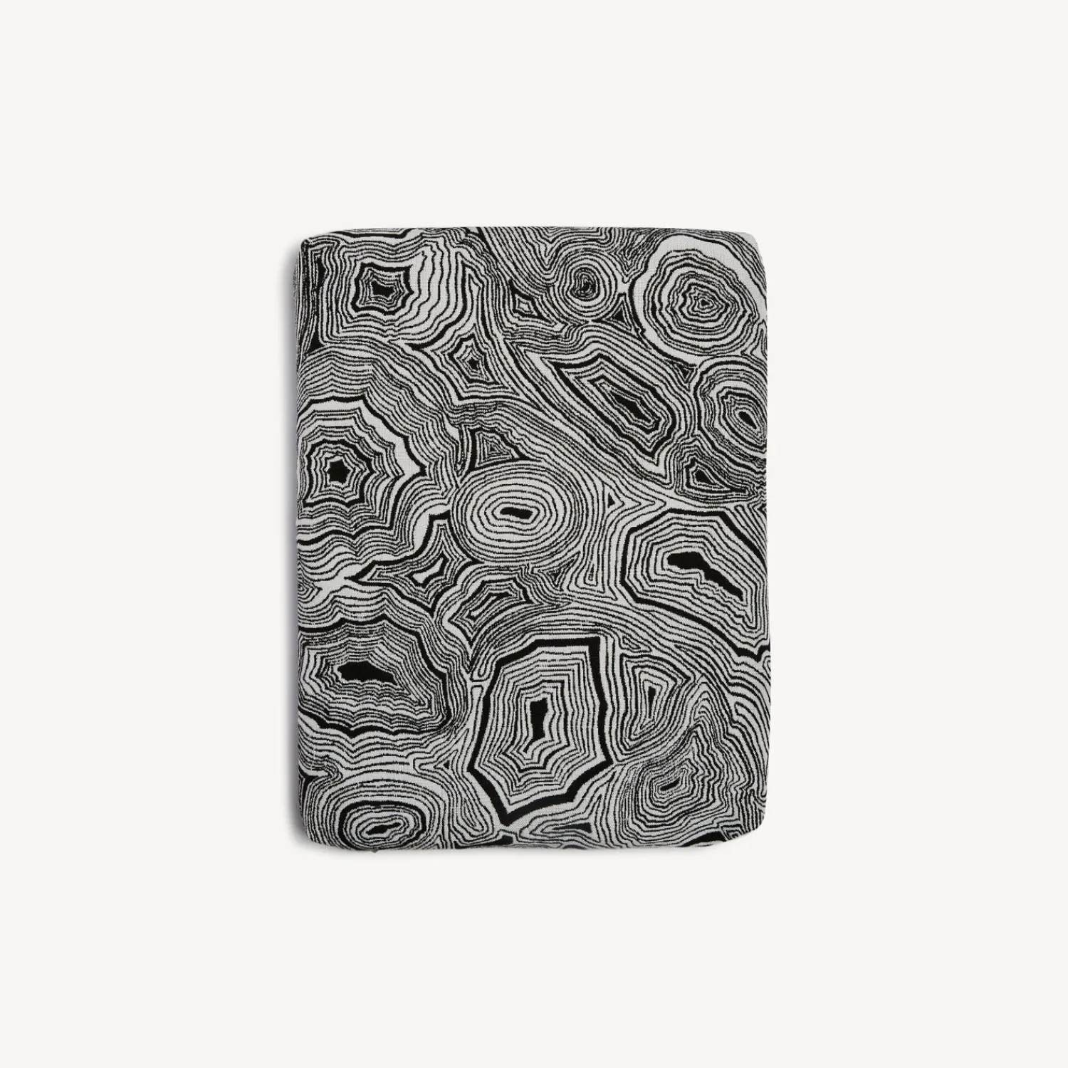 Outdoor Cushions<Fornasetti Outdoor Cushion Malachite For Chair Capitellum White/Black