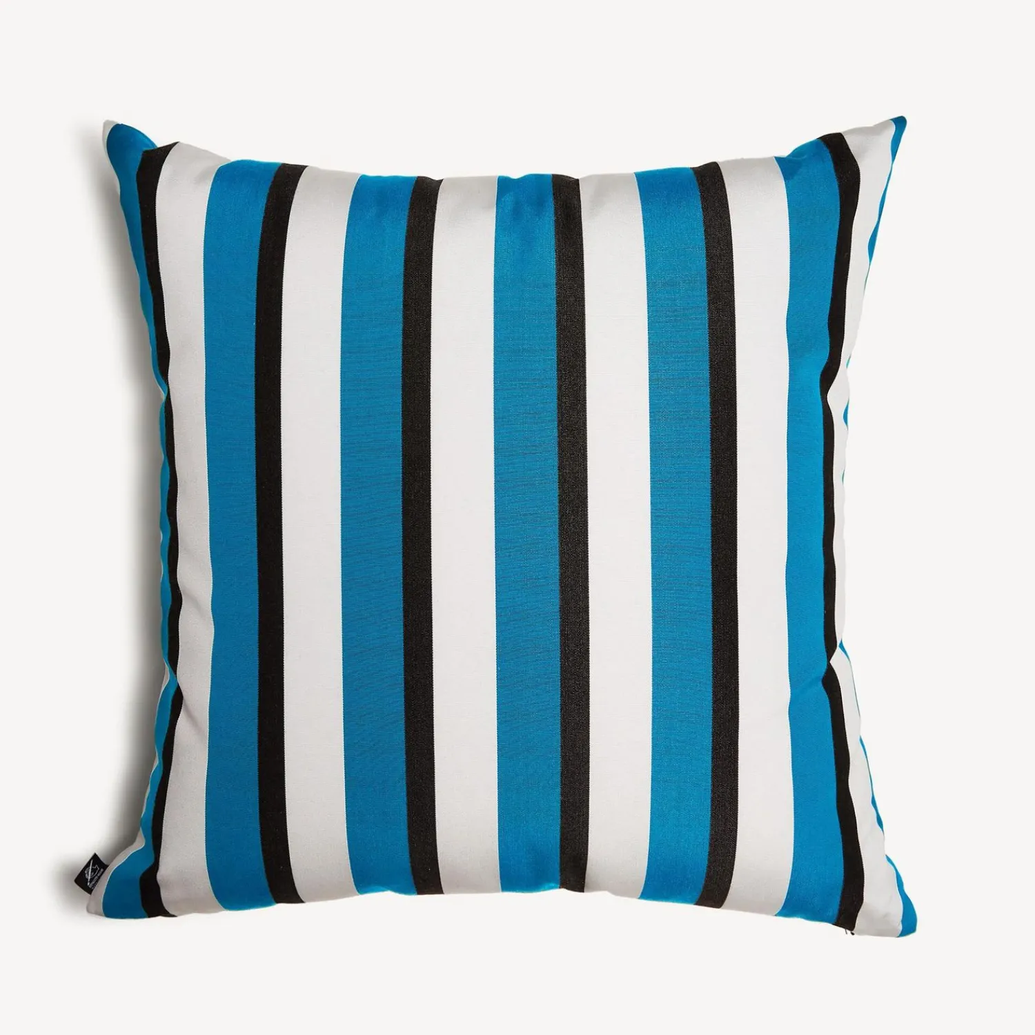 Cushions<Fornasetti Outdoor Cushion Rigato Turquoise/White/Black