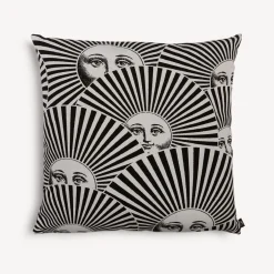 Cushions<Fornasetti Outdoor Cushion Soli A Ventaglio White/Black