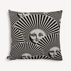 Cushions<Fornasetti Outdoor Cushion Soli A Ventaglio White/Black
