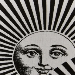 Cushions<Fornasetti Outdoor Cushion Soli A Ventaglio White/Black
