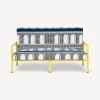 Living Rooms<Fornasetti Outdoor Sofa Facciata Quattrocentesca White/Black/Turquoise