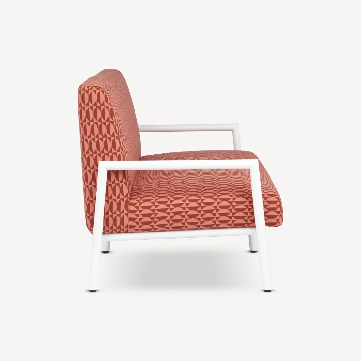 Living Rooms<Fornasetti Outdoor Sofa Losanghe Pink/Mattone/White