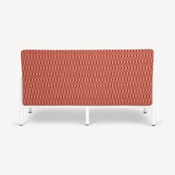 Living Rooms<Fornasetti Outdoor Sofa Losanghe Pink/Mattone/White