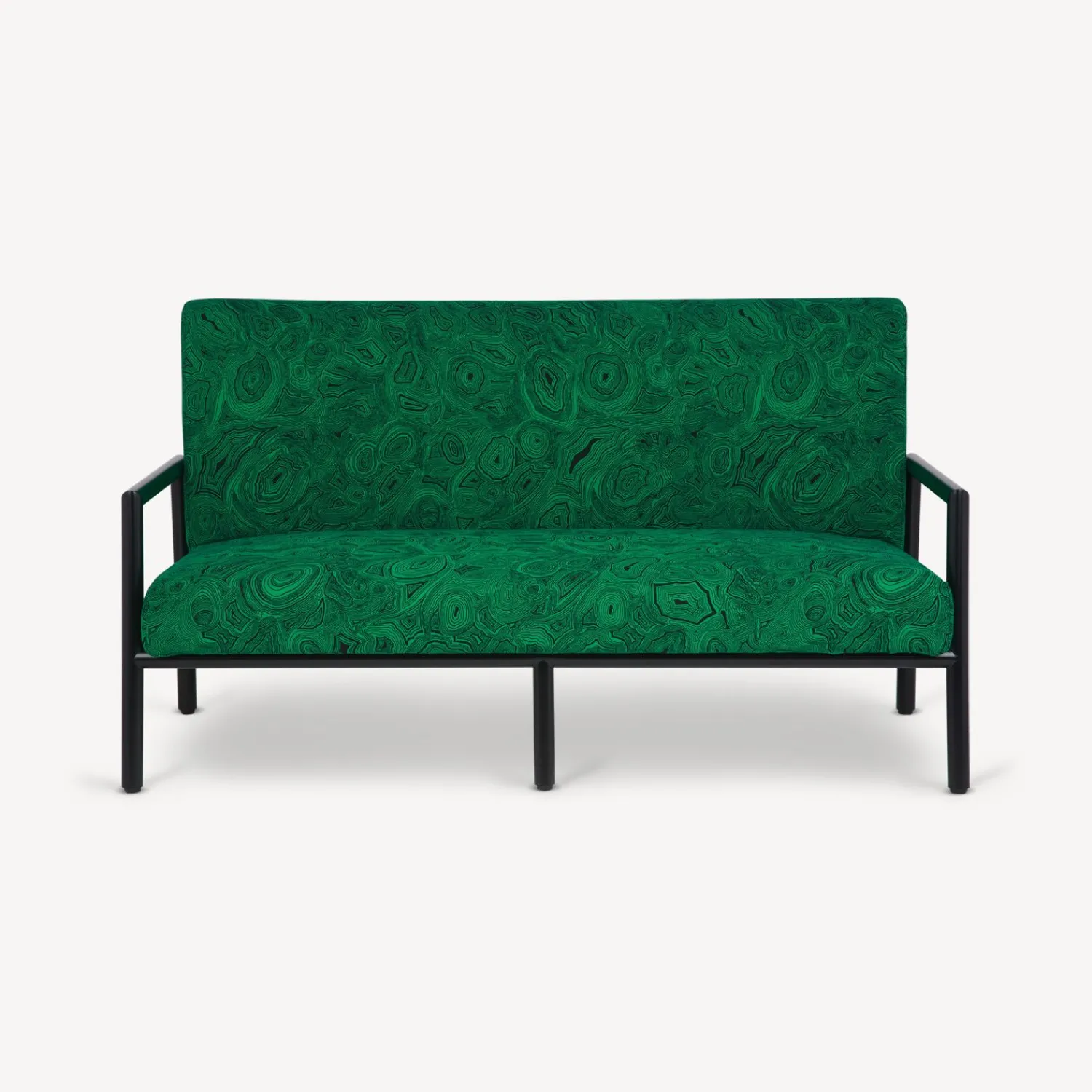 Living Rooms<Fornasetti Outdoor Sofa Malachite Green/Black