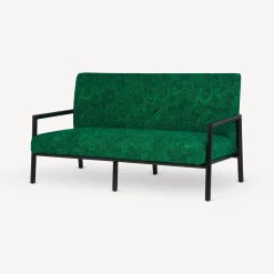 Living Rooms<Fornasetti Outdoor Sofa Malachite Green/Black