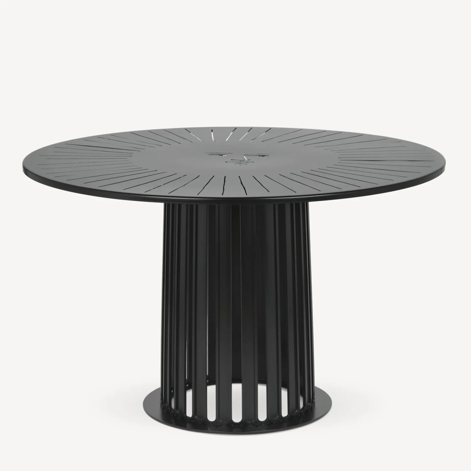 Tables<Fornasetti Outdoor Table Ara Solis Black